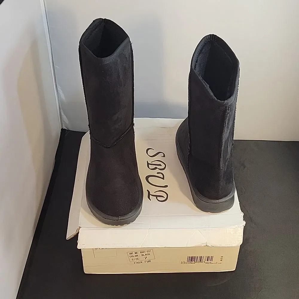 BRAND NEW SBVP PILEDLINED WEATHER SUEDE BOOTIES
